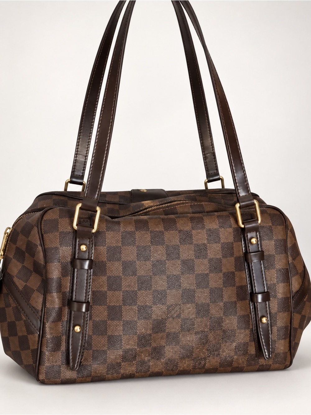 Louis Vuitton Rivington GM Damier Ebene Shoulder Bag Entrupy Authenticated